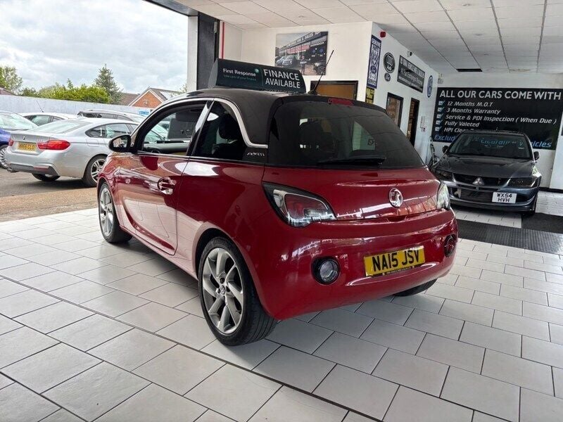 Used Vauxhall Adam Slam 2015 Red Hatchback