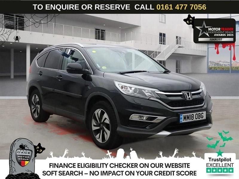 Black Used 2018 Honda CR-V EX SUV | £13,480 (Fair price) - Image 1/3