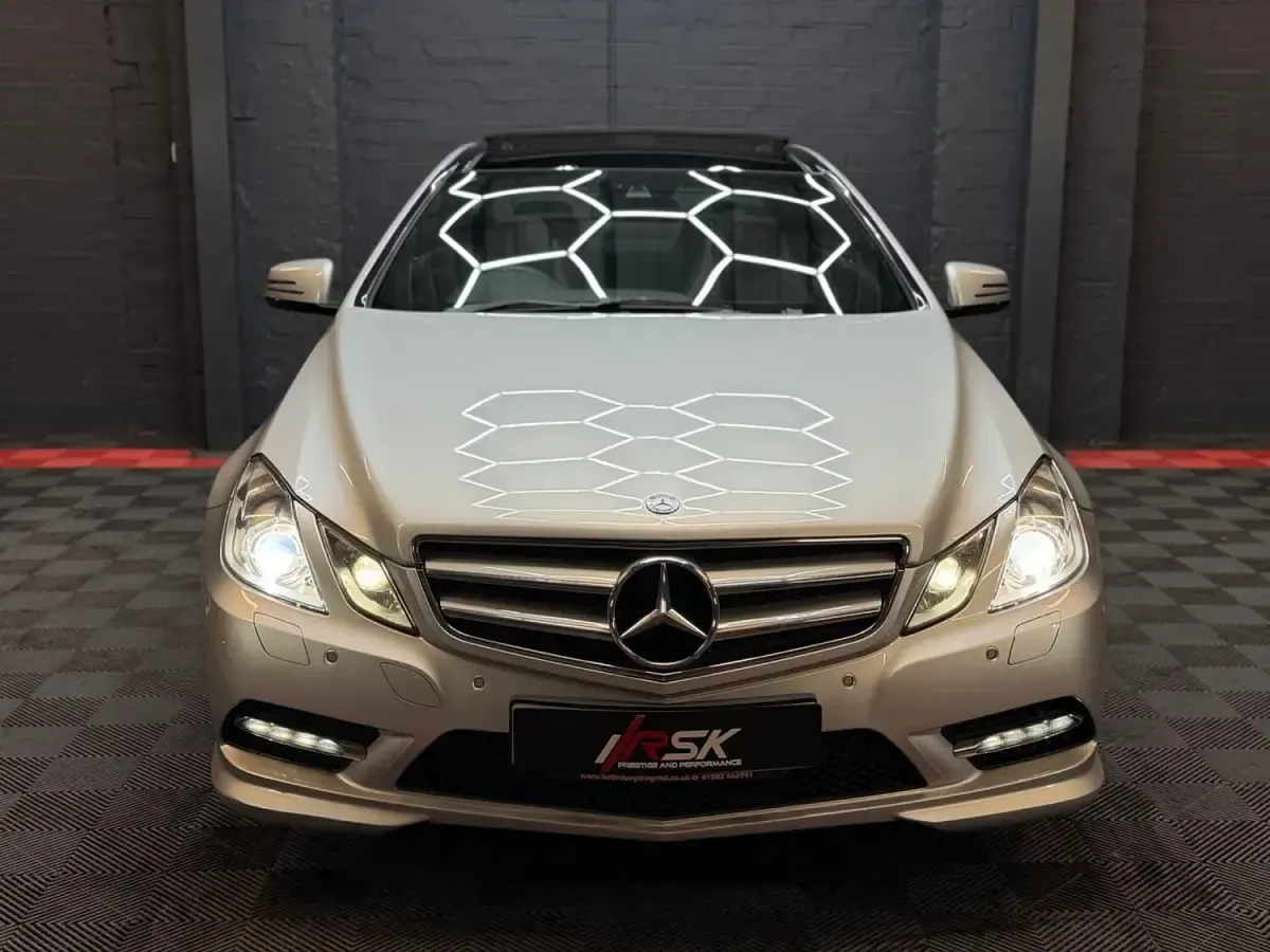 Used Mercedes E350 2013 Silver Coupe