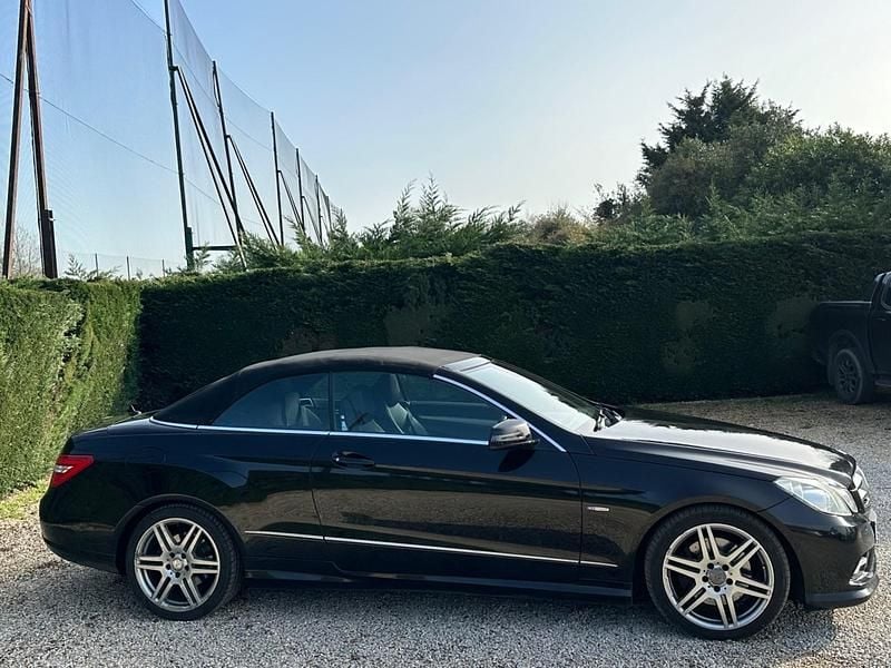 Used Mercedes E220 2011 Black Cabriolet
