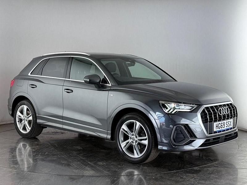 Grey Used 2020 Audi Q3 S-Line SUV | £16,400 (Good price) - Image 1/3