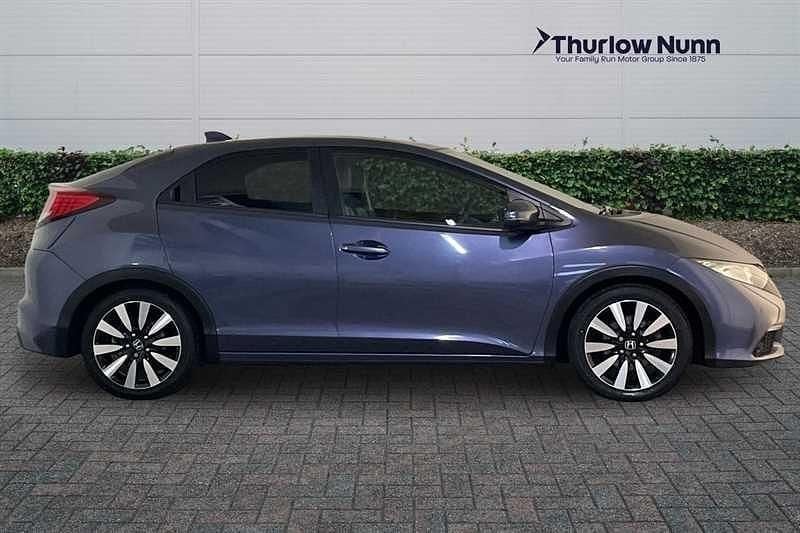 Used Honda Civic SR 142 HP (104 kW) 2014 Blue Hatchback