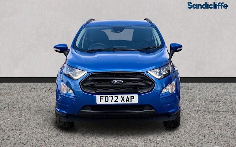 Used Ford Ecosport ST-Line 125 HP (91 kW) 2022 Desert island blue (premium paint) SUV