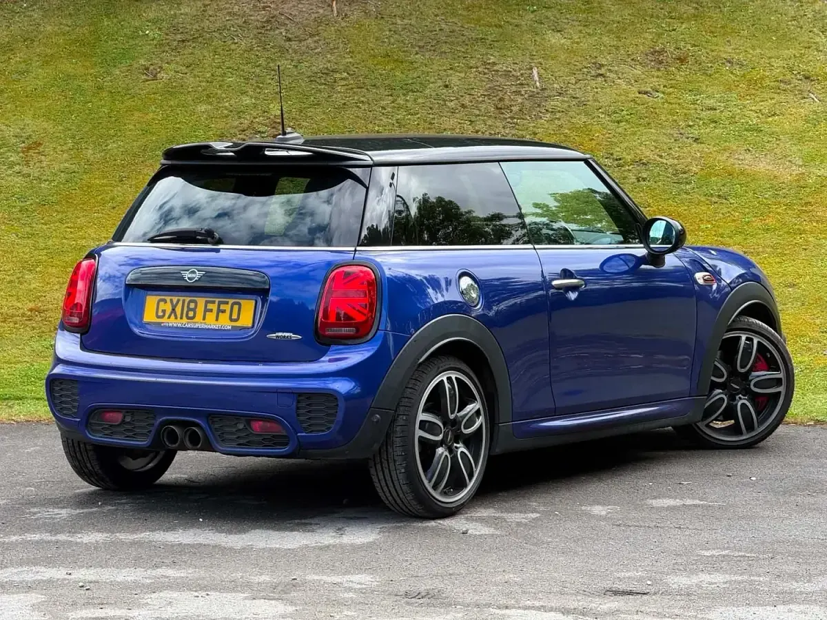 Used Mini John Cooper Works Hatch 2018 Blue Hatchback