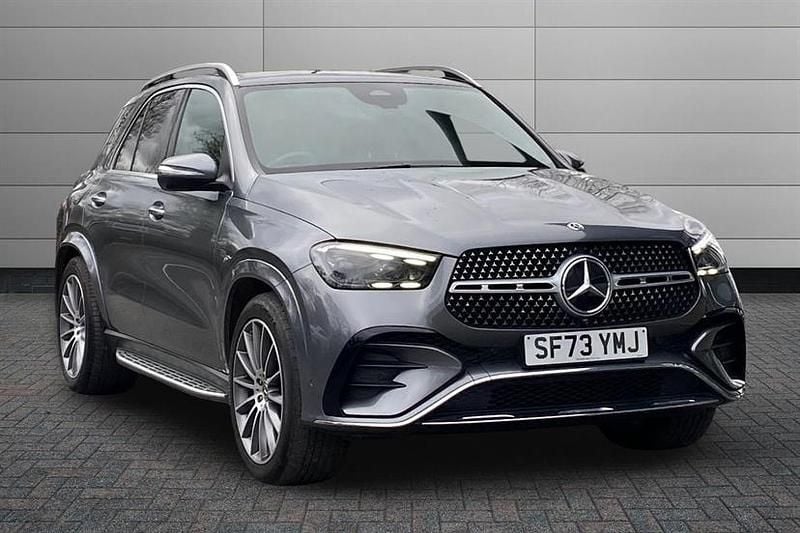 Used Mercedes GLE450 AMG AMG line 367 HP (269 kW) 2023 Selenite grey Estate
