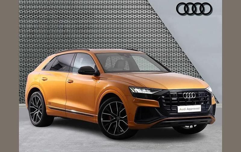 Used Audi Q8 Competition 456 HP (335 kW) 2021 Orange SUV