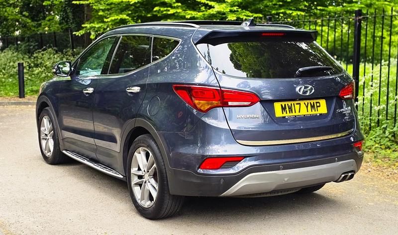 Used Hyundai Santa Fe Premium SE 200 HP (147 kW) 2017 Blue SUV