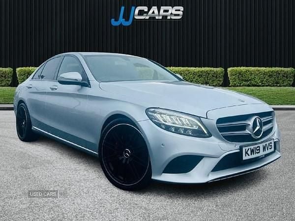 Used Mercedes C220 194 HP (142 kW) 2019 Silver Sedan