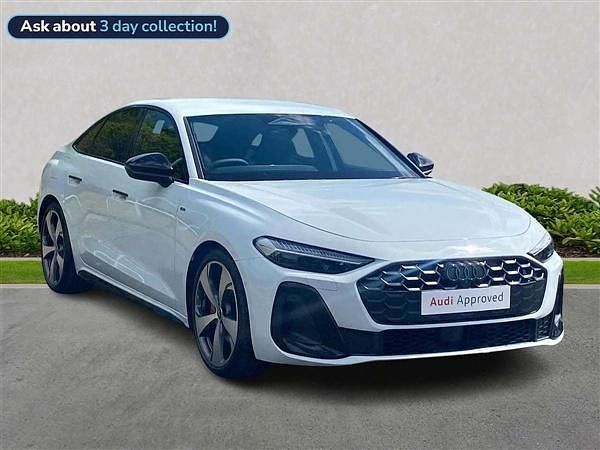 White Used 2025 Audi A5 Advanced Coupe | £41,559 - Image 1/4