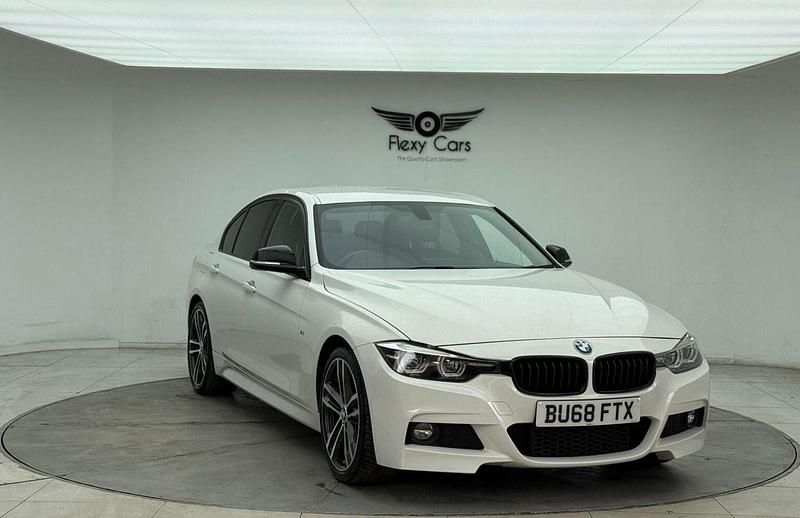 White Used 2018 BMW 320 M Sport Sedan | £11,699 (Good price) - Image 1/4