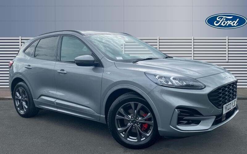 Silver Used 2022 Ford Kuga ST-Line SUV | £20,119 (Fair price) - Image 1/4