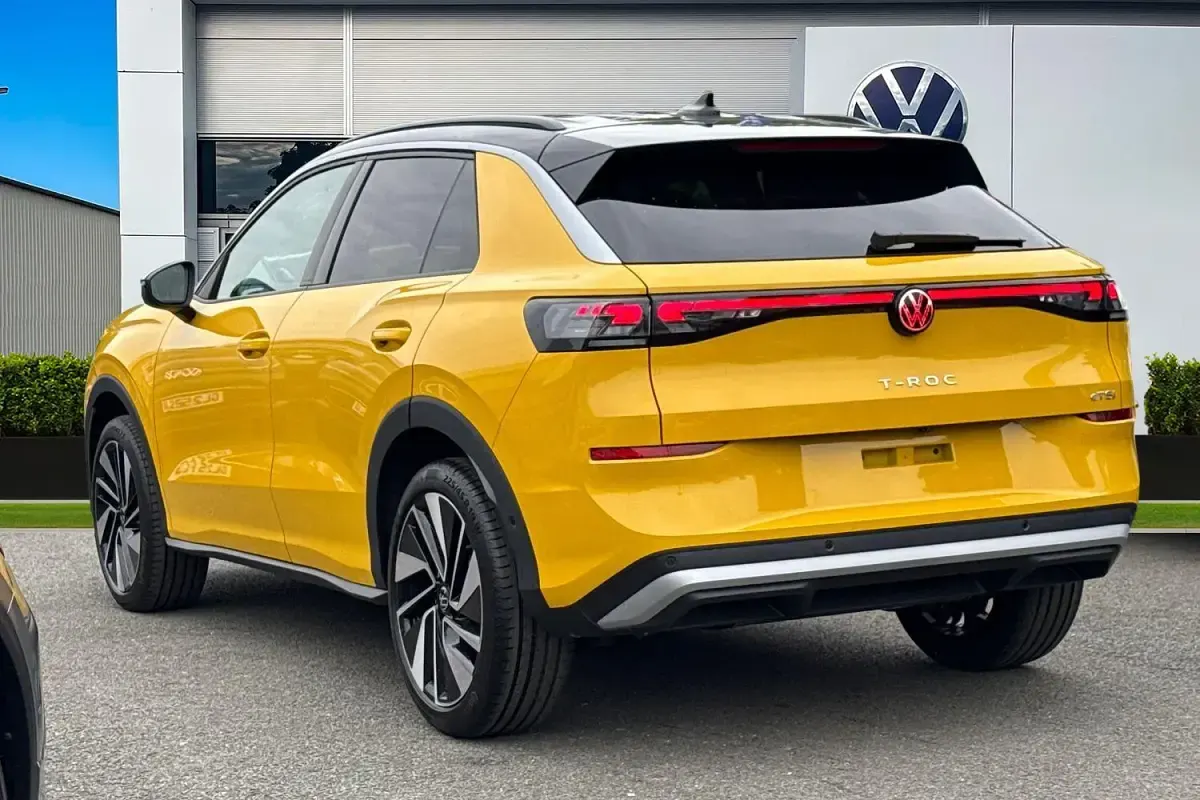 New VW T-Roc Style 2026 Yellow SUV
