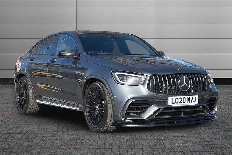 Used Mercedes GLC63 AMG Premium Plus 510 HP (375 kW) 2020 Grey Coupe