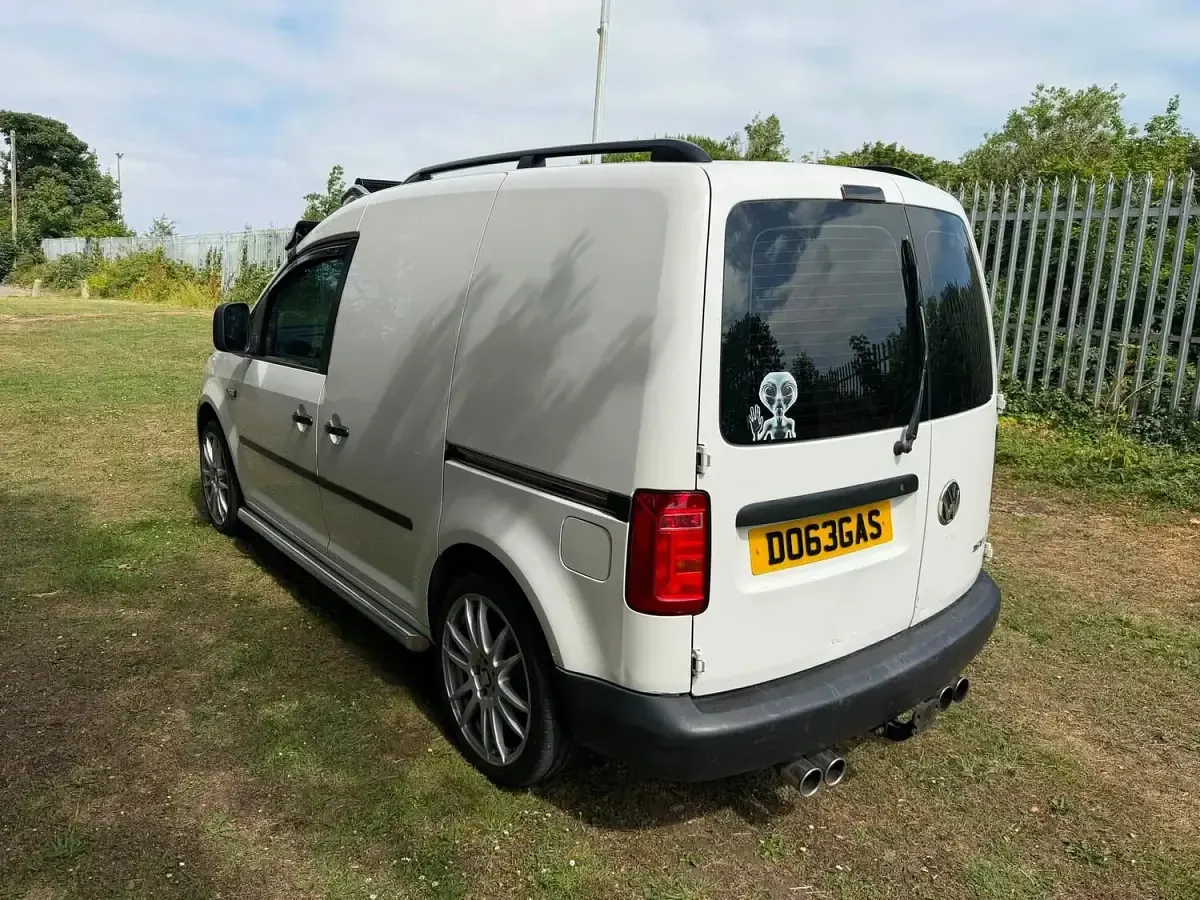 Used VW Caddy Startline 75 HP (55 kW) 2013 White MPV