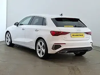Used Audi A3 S-Line 110 HP (80 kW) 2022 White Sedan