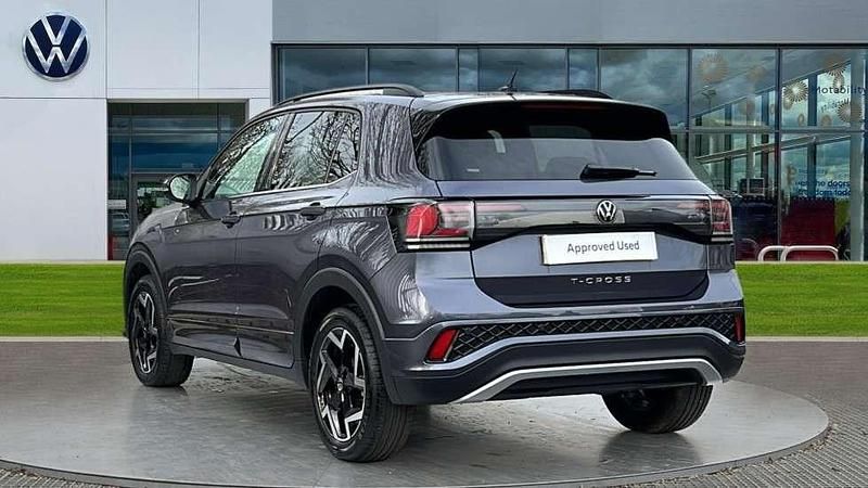 Used VW T-Cross R-line 115 HP (84 kW) 2025 Smokey grey metallic SUV