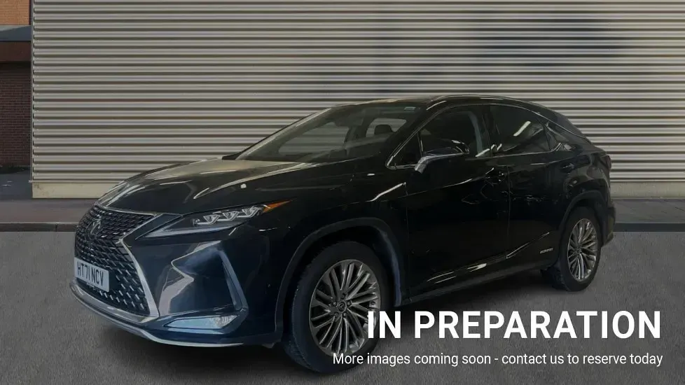 Used Lexus RX450h 313 HP (230 kW) 2022 Black SUV
