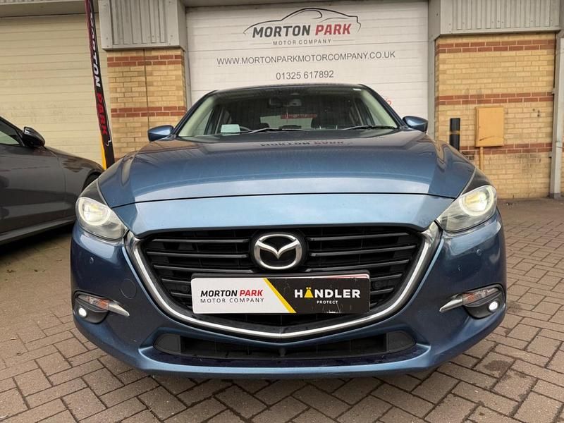 Used Mazda 3 Inclusive 105 HP (77 kW) 2018 Blue Hatchback
