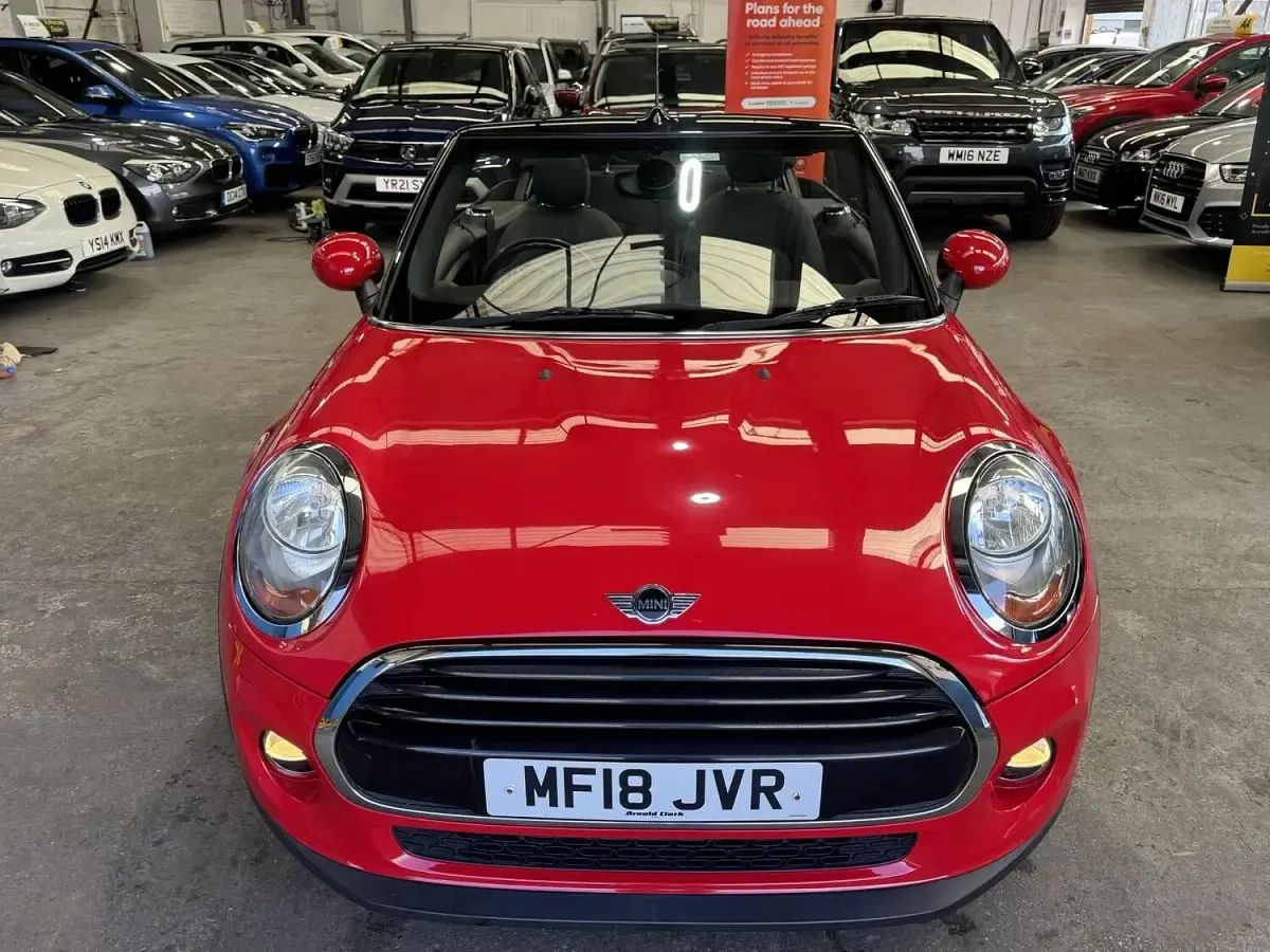 Used Mini Cooper Cabriolet 134 HP (98 kW) 2018 Red Cabriolet