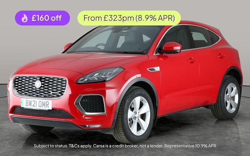 Red Used 2021 Jaguar E-Pace R-Dynamic SUV | £21,761 (Fair price) - Image 1/3