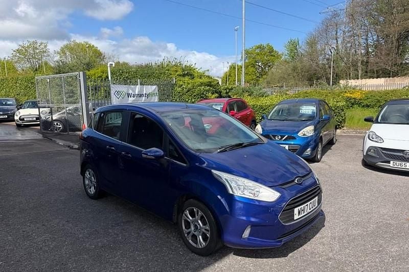 Used Ford B-MAX Zetec 100 HP (73 kW) 2017 Blue MPV