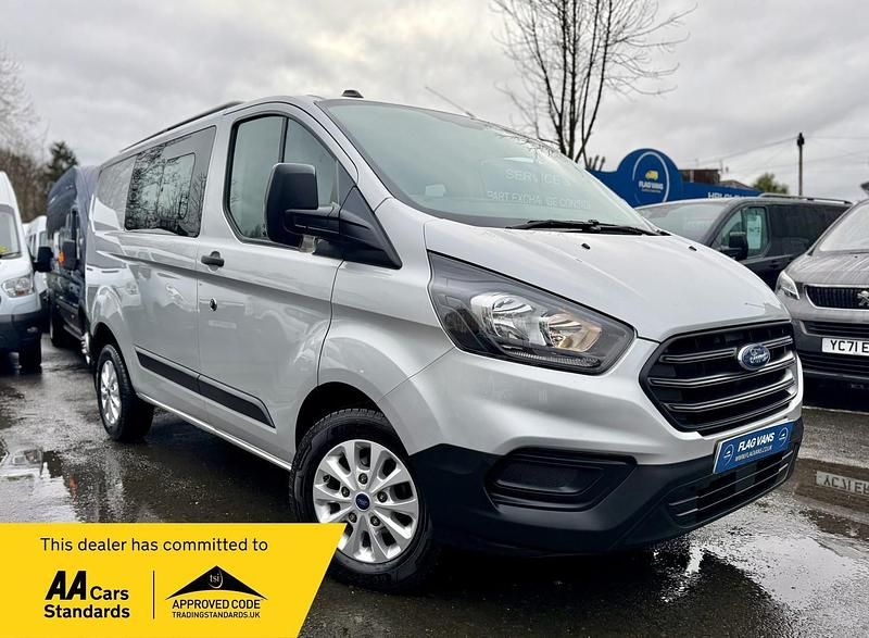 Used Ford Transit Custom 105 HP (77 kW) 2020 Silver Van