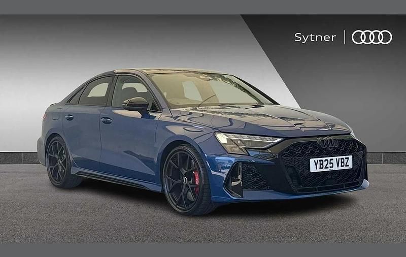 Blue Used 2025 Audi RS3 Comfort Hatchback | £56,750 (Good price) - Image 1/4