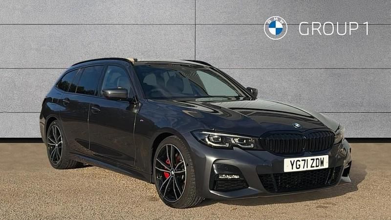 Grey Used 2021 BMW 320 M Sport Estate | £28,695 (Expensive) - Image 1/4