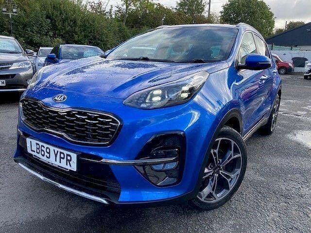 Blue Used 2020 Kia Sportage GT-Line SUV | £10,275 (Good price) - Image 1/4