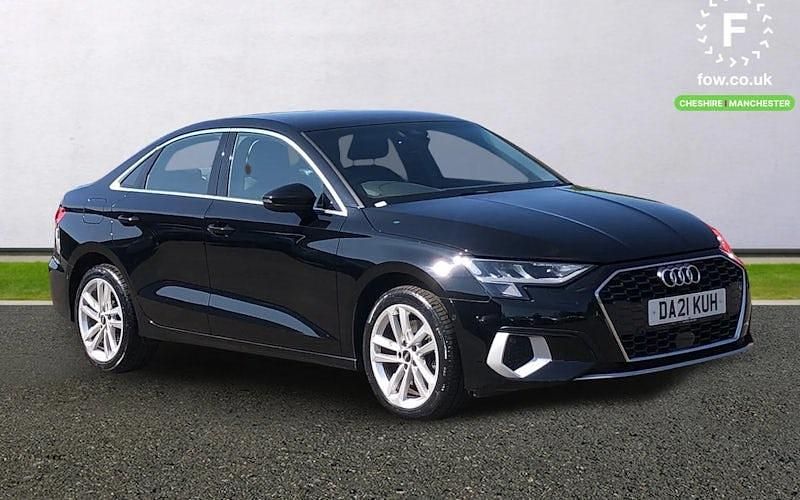 Usado Audi A3 Sport 150 HP (110 kW) 2021 Preto Sedan