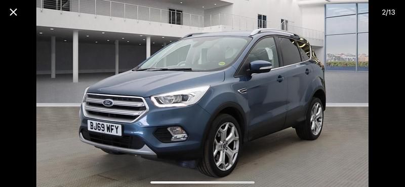 Used Ford Kuga Titanium 120 HP (88 kW) 2019 Blue SUV