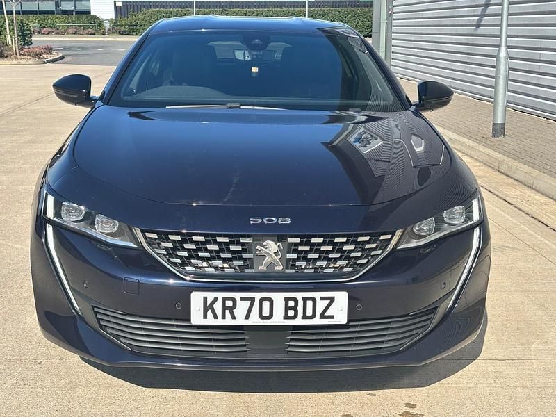 Used Peugeot 508 GT-line 130 HP (95 kW) 2020 Blue Hatchback