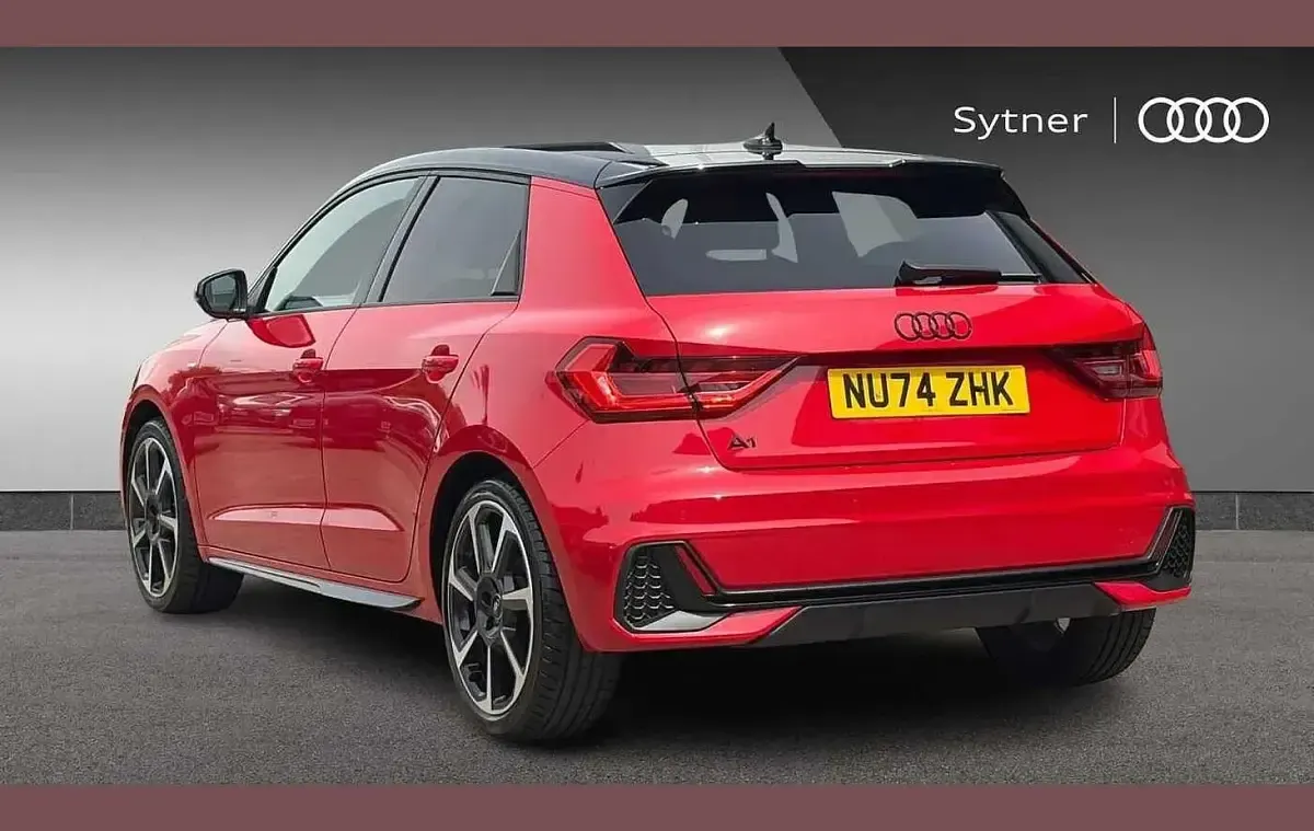Used Audi A1 Black Edition 113 HP (83 kW) 2024 Red SUV