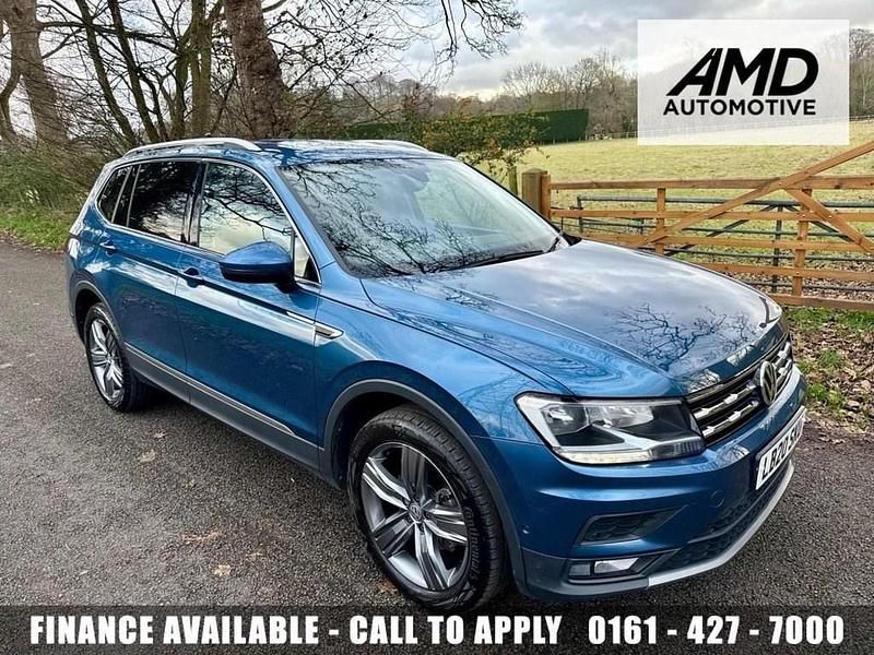 Used VW Tiguan Allspace Match 150 HP (110 kW) 2020 Blue SUV