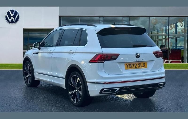 Used VW Tiguan R-line 150 HP (110 kW) 2023 White SUV
