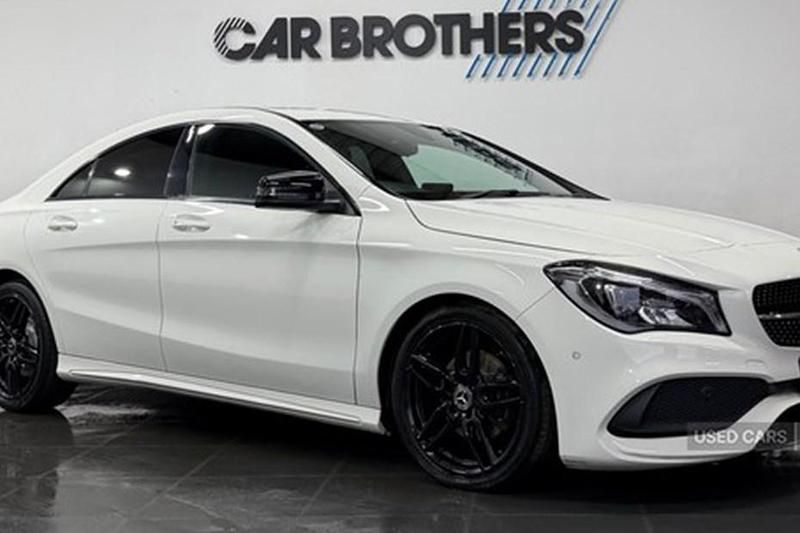 White Used 2017 Mercedes CLA180 AMG line Sedan | £11,995 (Fair price) - Image 1/1
