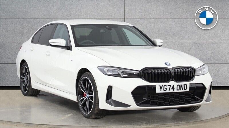 White Used 2024 BMW 330e M Sport | £31,000 - Image 1/4