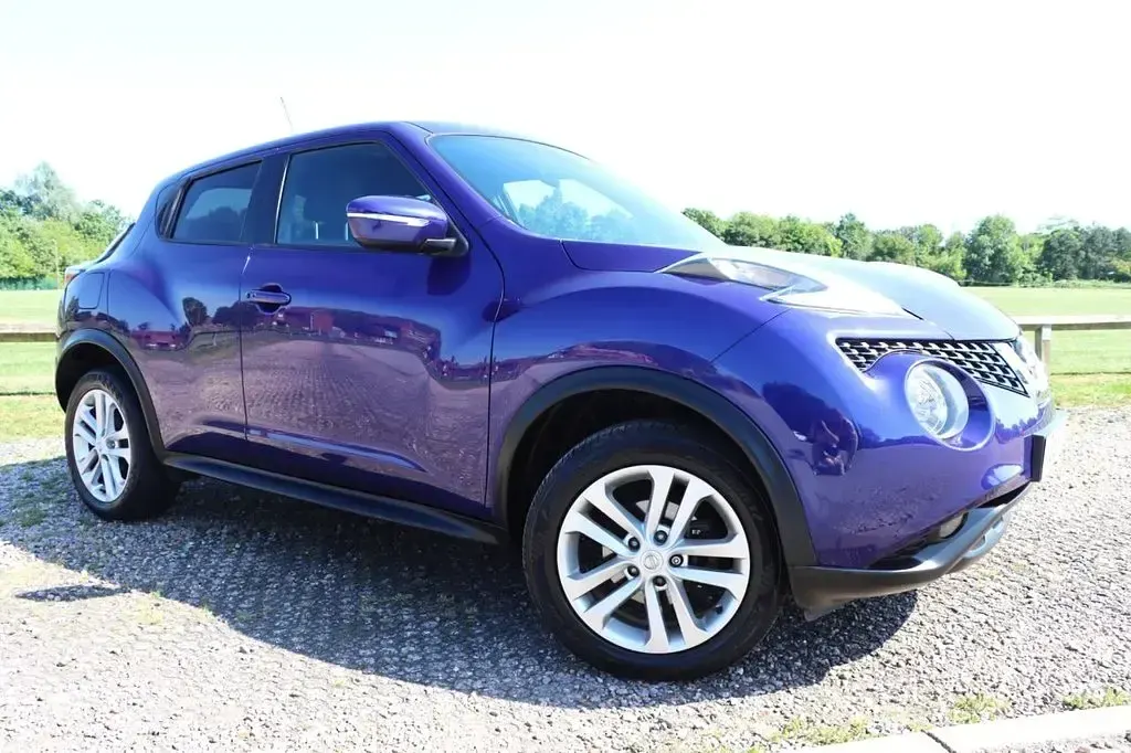 Used Nissan Juke N-Connecta 110 HP (80 kW) 2016 Blue SUV