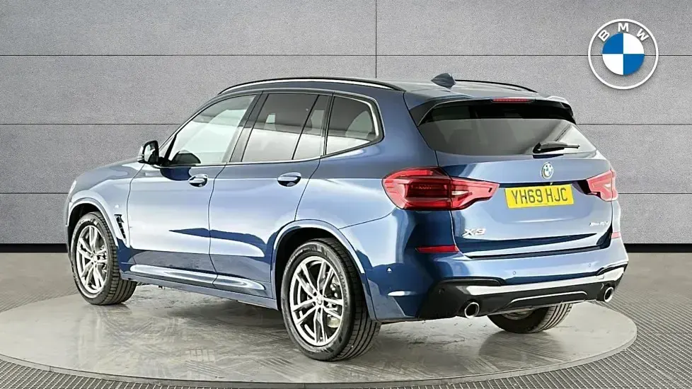 Used BMW X3 M Sport 190 HP (139 kW) 2019 Blue SUV