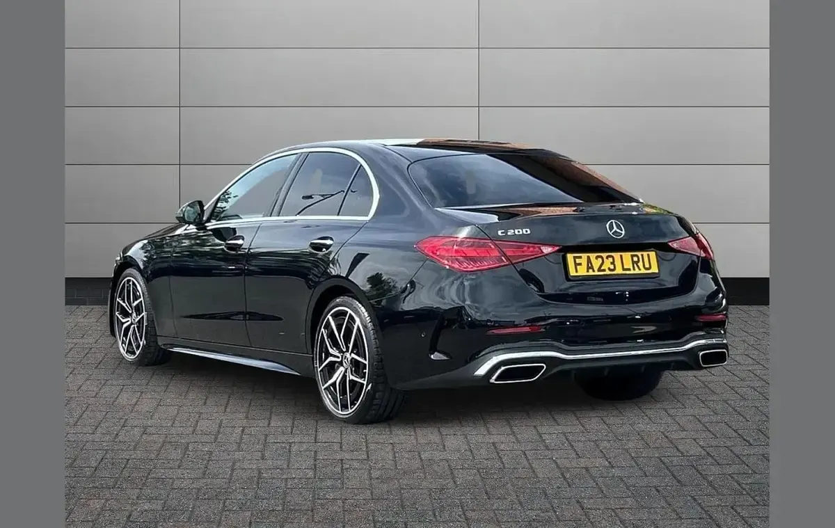 Used Mercedes C200 AMG Line Premium Plus 221 HP (162 kW) 2023 Black Sedan