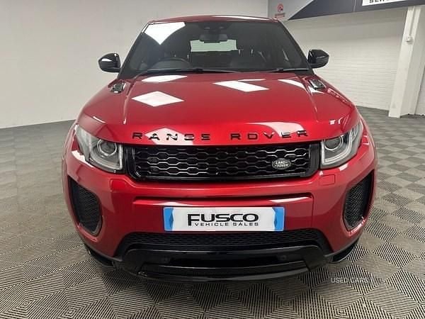 Used Land Rover Range Rover evoque HSE Dynamic 2019 Red Estate