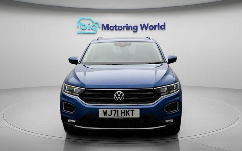 Used VW T-Roc SEL 150 HP (110 kW) 2021 Blue SUV