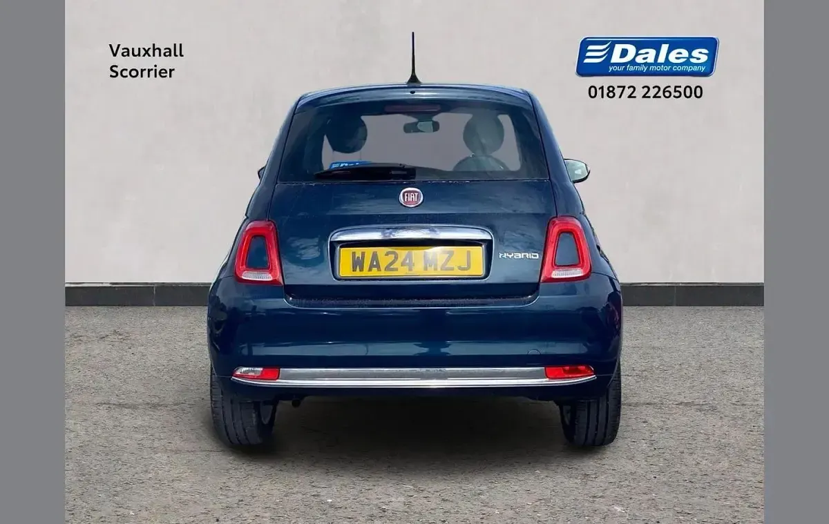 Used Fiat 500 68 HP (50 kW) 2024 Blue Hatchback