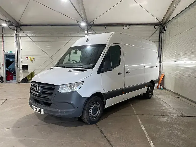Used Mercedes Sprinter Progressive 148 HP (108 kW) 2024 White Van
