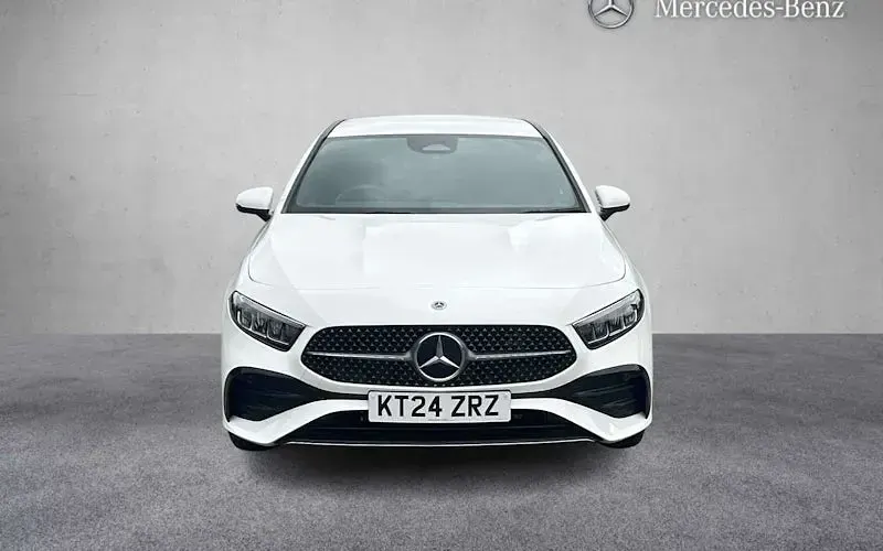 Used Mercedes A250 AMG line 218 HP (160 kW) 2024 White Sedan