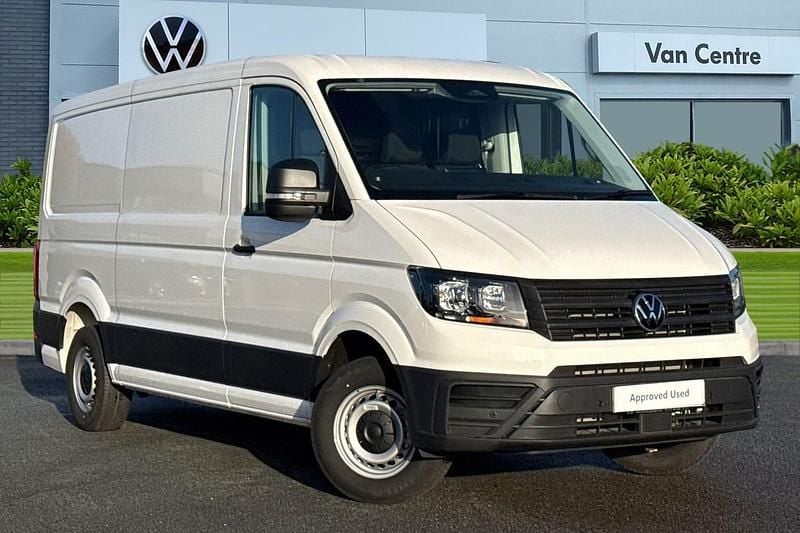 White New 2025 VW Crafter Van | £35,291 (Good price) - Image 1/4