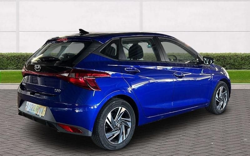 Used Hyundai i20 SE 101 HP (74 kW) 2022 Blue Hatchback