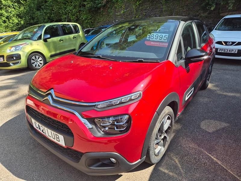 Used Citroën C3 PureTech 2021 Red Hatchback