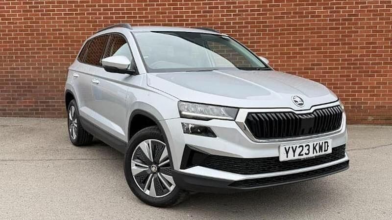 Used Skoda Karoq SE Drive 108 HP (79 kW) 2023 Brilliant silver metallic SUV