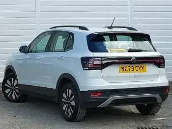 Used VW T-Cross Move 95 HP (69 kW) 2024 White SUV
